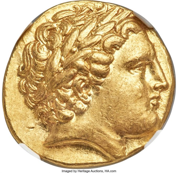 MACEDONIAN KINGDOM.  Philip II (359-336 BC).  AV stater_Heritage_Auctions