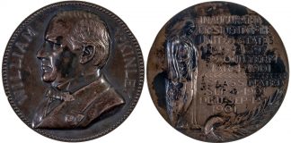 Holabird’s April Western Americana Auction Highlights McKinley medal