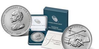Zachary Taylor Presidential Silver Medal Release Product images Zachary Taylor Presidential Silver Medal