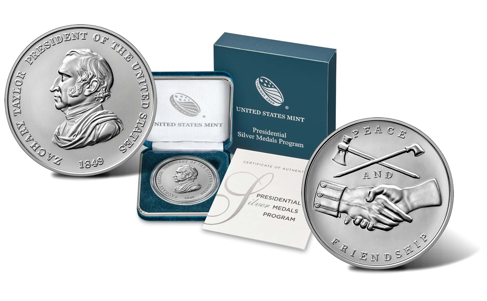Zachary Taylor Presidential Silver Medal Released | CoinNews