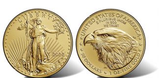 2022-W $50 Uncirculated American Gold Eagle Released 2022-W $50 Uncirculated American Gold Eagle - Obverse and Reverse