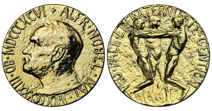 Dmitry Muratov 2021 Nobel Peace Prize Medal