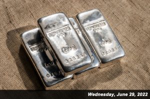 Silver ended at its worst price since July 20, 2020