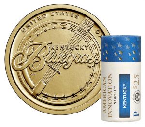 Roll of 2022-P American Innovation Dollars for Kentucky