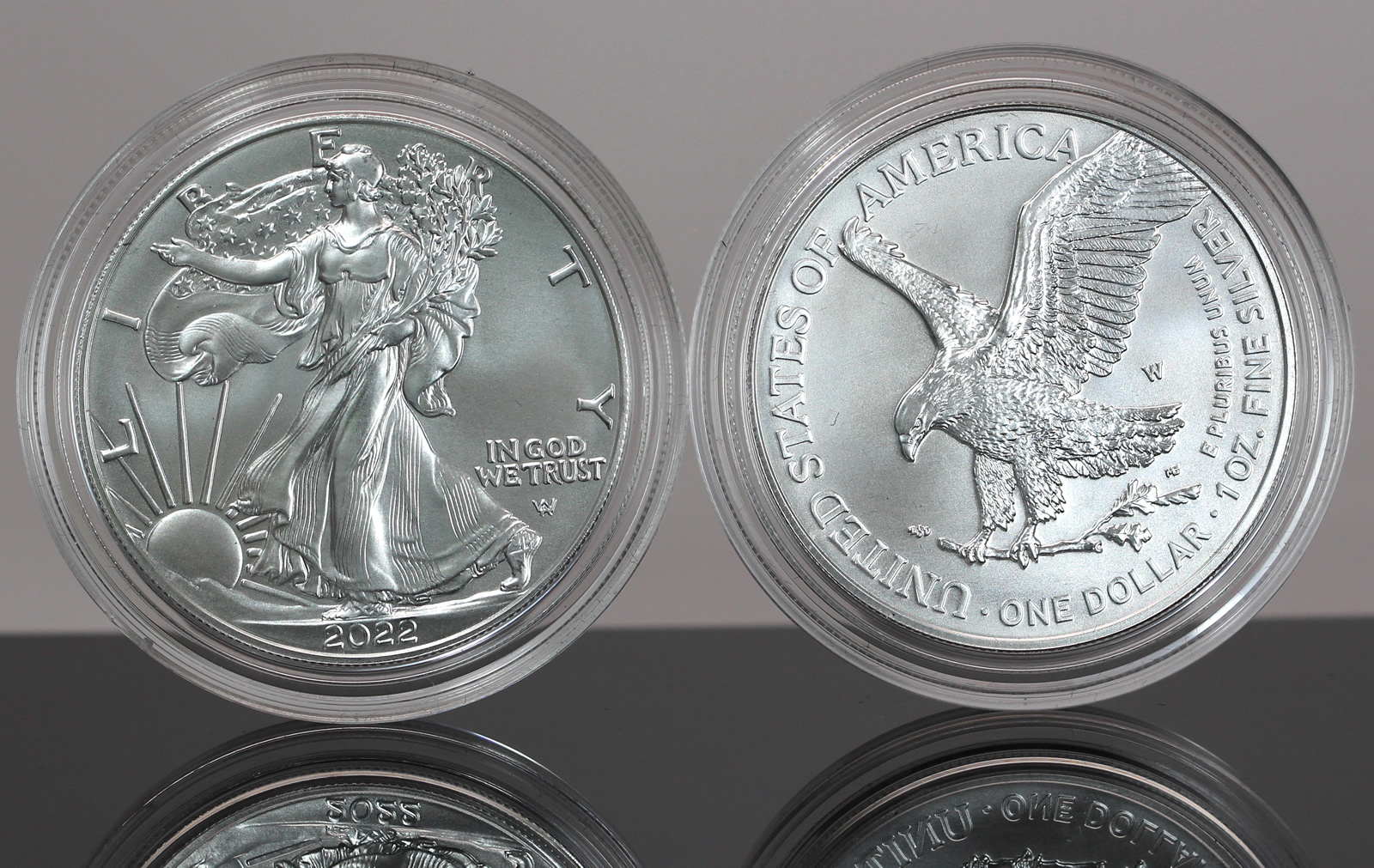 Compare 2024 American Silver Eagle 1 oz Coin dealer prices