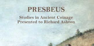 ANS Announces Availability of Presbeus: Studies in Ancient Coinage Presented to Richard Ashton Cover of Presbeus: Studies in Ancient Coinage Presented to Richard Ashton