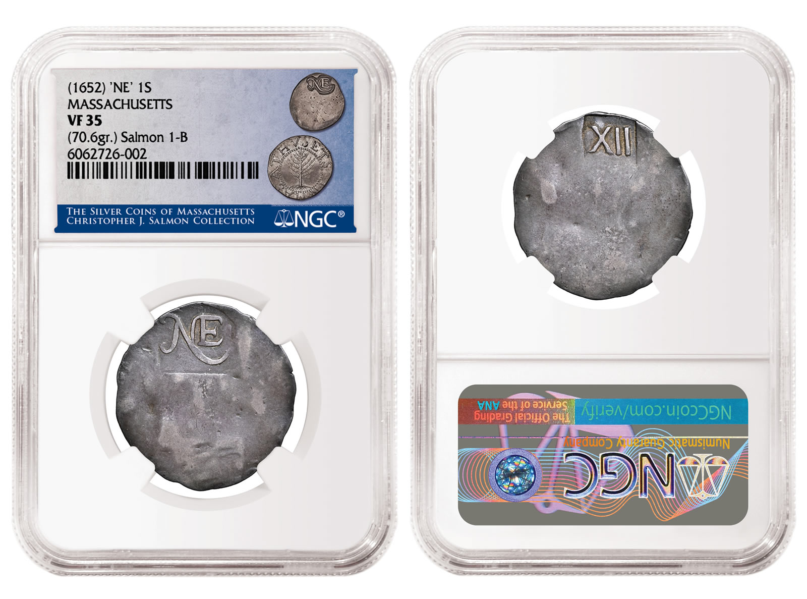 NGC-certified Massachusetts Coins Top $2.9M