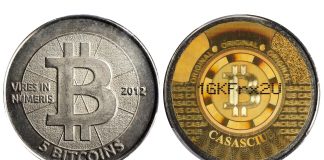 Bitcoins and Physical Crypto Featured in Stack’s Bowers Summer 2022 Sale 2012 Casascius 5 Bitcoin "Bitnickel"