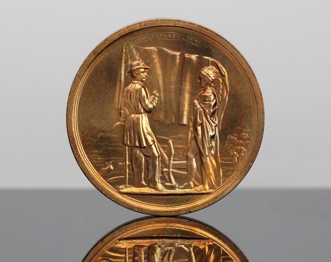 CoinNews photo Millard Fillmore Presidential Bronze Medal - Reverse