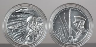 US Mint Sales: Final, Before 2023 Products CoinNews photo US Air Force 1 Ounce Silver Medal - obverse and reverse