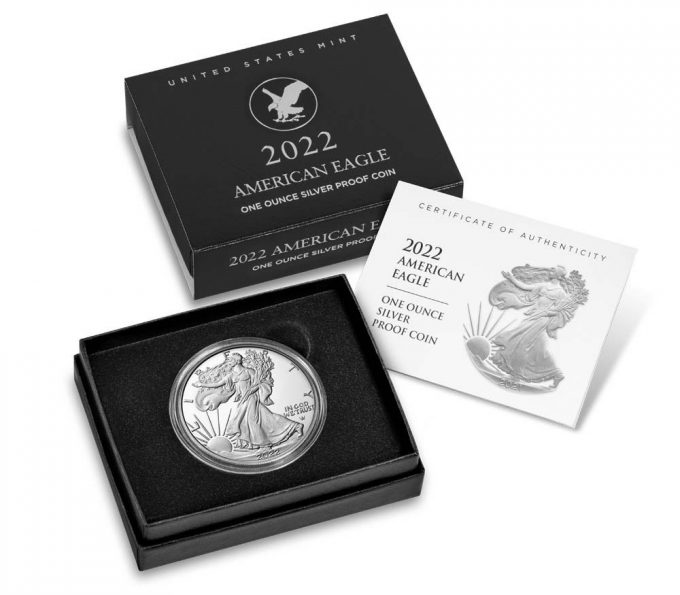 US Mint product image 2022-S Proof American Silver