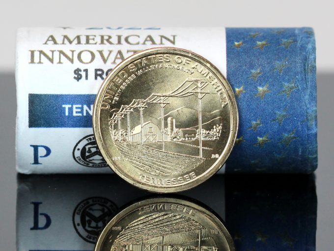 CoinNews Photo Roll 2022-P Tennessee American Innovation Dollars