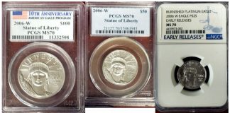 NCIC: Coins Stolen in Transit from NY to CA Some of the coins stolen while in transit from New York to California