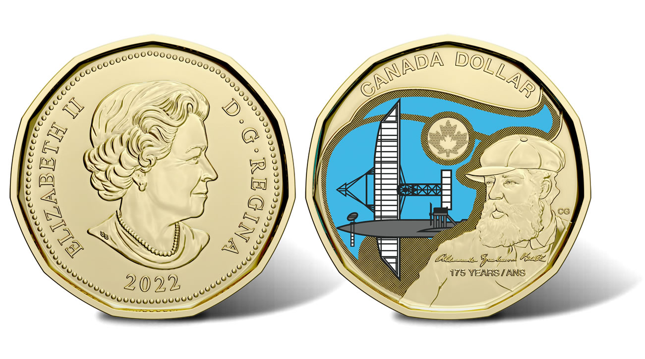 Canada Now Has Its First-Ever Colourful Loonie In Circulation