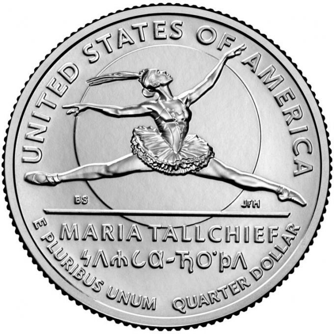 2023 Maria Tallchief quarter image