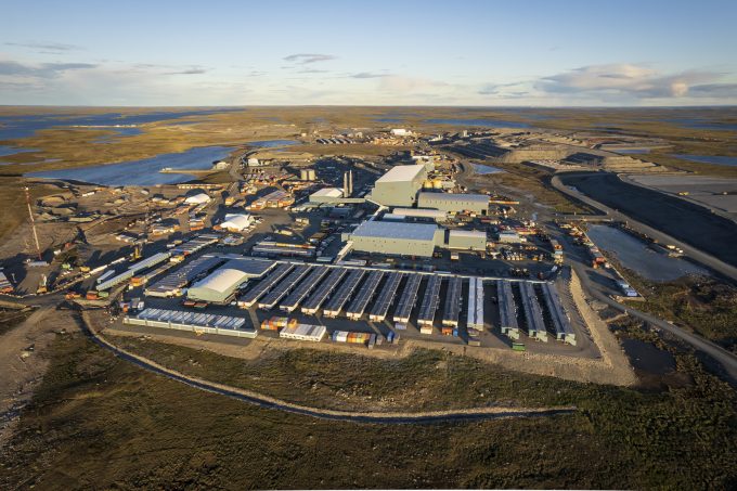 Aerial of Agnico Eagle's Meliadine Mine