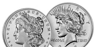 U.S. Mint 2023 Product Schedule Published US Mint image 2023 Reverse Proof Morgan and Peace Silver Dollars