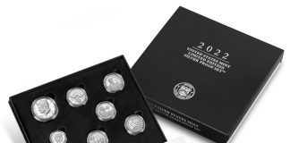 2022 Limited Edition Silver Proof Set Release U.S. Mint product images of their 2022 Limited Edition Silver Proof Set