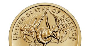 2023 Native American $1 Coins Released in Rolls, Bags and Boxes A larger image of the 2023 dollar reverse