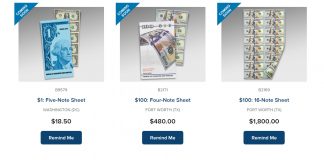 BEP Money Products Delayed Until Spring 2023 Several BEP Money Products