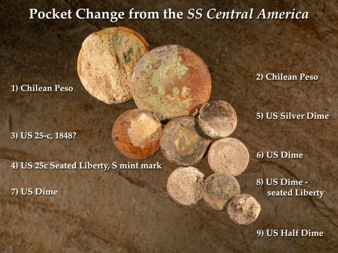 Recovered pocket change