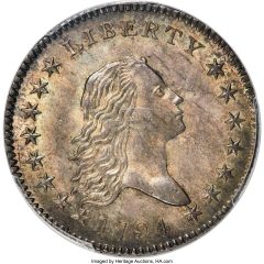 1794 Flowing Hair Half Dollar, MS64+
