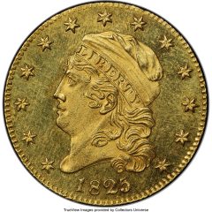 1825_1 BD-1 Half Eagle, PR62