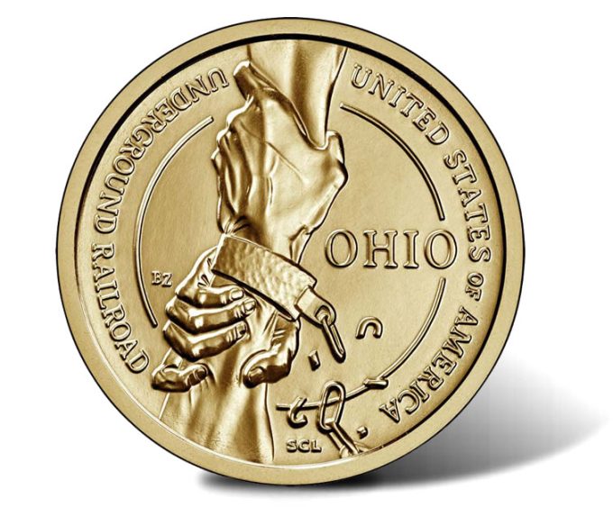 2023 Uncirculated Ohio American Innovation Dollar Rreverse