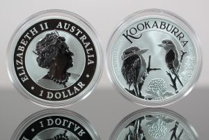 2023 Australian Kookaburra 1oz Silver Bullion Coins - Obverse and Reverse