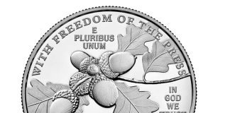 US Mint Sales: 2023-W Proof American Platinum Eagle Debuts 2023-W Proof American Platinum Eagle – Obverse