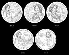 2024 Patsy Takemoto Mink Quarter Candidate Designs