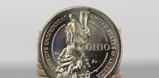 US Mint Sales: Ohio Innovation Dollar Debuts This CoinNews photo shows a stack of Ohio Innovation dollars