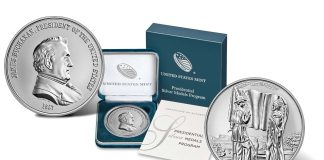 James Buchanan Presidential Silver Medal Released Product images James Buchanan Presidential Silver Medal