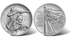 US Army Silver Medal – obverse and reverse