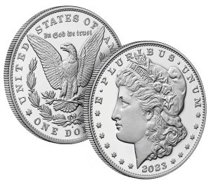 US Mint image 2023 Proof Morgan Silver Dollar