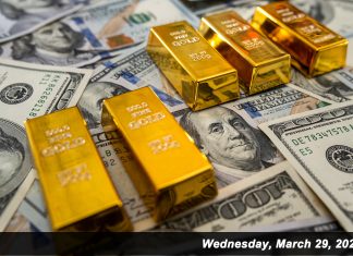 Gold Dips as Silver Logs Another, Near 2-Month High Gold dips 0.3% on Wednesday