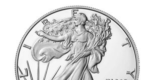 US Mint Sales: 2023-W Proof Silver Eagle Starts at 420,199 2023-W Proof American Silver Eagle - obverse
