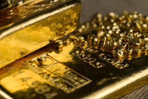Gold registered a 2.1% weekly gain