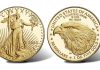 2023-W Proof American Gold Eagles Available in Four Sizes and Set Image of obverse and reverse 2023-W $50 Proof American Gold Eagle
