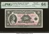 Heritage Auctions’ World Paper Money Event Tops $2.1 Million Serial Number 7 Canada Bank of Canada $20 1935 BC-10 French Text PMG Choice Uncirculated 64 EPQ
