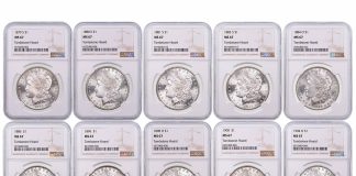 Tombstone Hoard Morgan Dollars up for Grabs Ultimate Tombstone Hoard Set