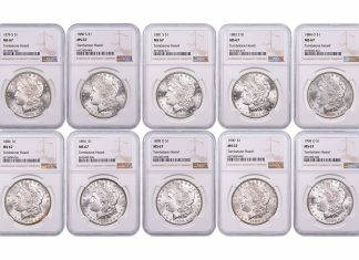 Tombstone Hoard Morgan Dollars up for Grabs Ultimate Tombstone Hoard Set