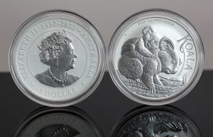 2023 Australian Koala 1oz Silver Bullion Coins - Obverse and Reverse