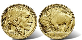 2023-W Proof American Buffalo Gold Coin Release 2023-W Proof American Buffalo Gold Coin -obverse and reverse
