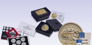 U.S. Mint April Coin Drops: Silver Quarters, Louisiana $1 and Gold Buffalo U.S. Mint images of products with April release dates