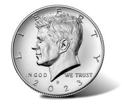 2023 Kennedy Half Dollar (obverse)
