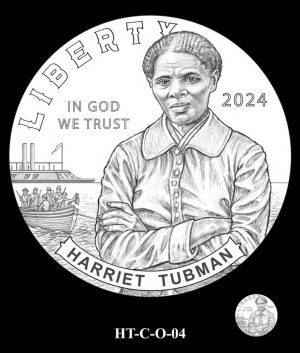2024 Harriet Tubman Commemorative Half Dollar Design HT-C-O-04
