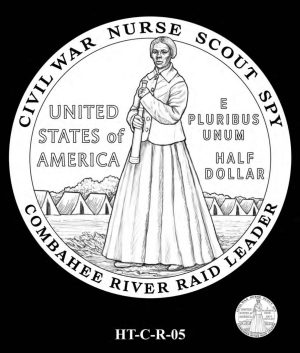 2024 Harriet Tubman Commemorative Half Dollar Design HT-C-R-05