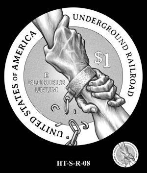 2024 Harriet Tubman Commemorative Silver Dollar Design HT-S-R-08