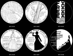 2024 Harriet Tubman Half Dollar Reverse Candidate Designs